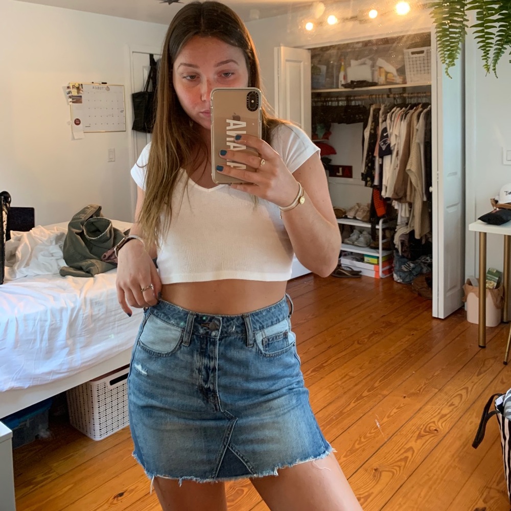 American Eagle Jean Skirt